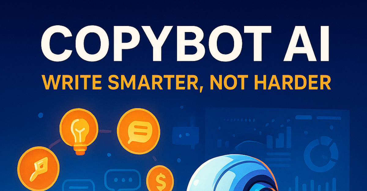 User creating ad copy with COPYBOT AI