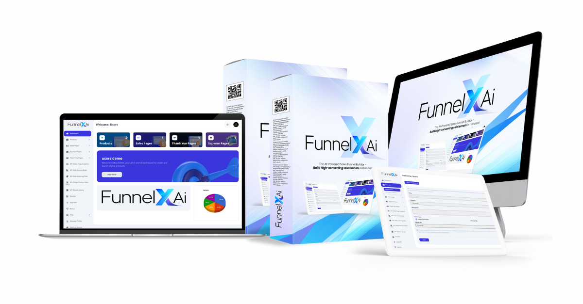 Marketer using FunnelXAi to auto-build an AI-powered sales funnel in minutes
