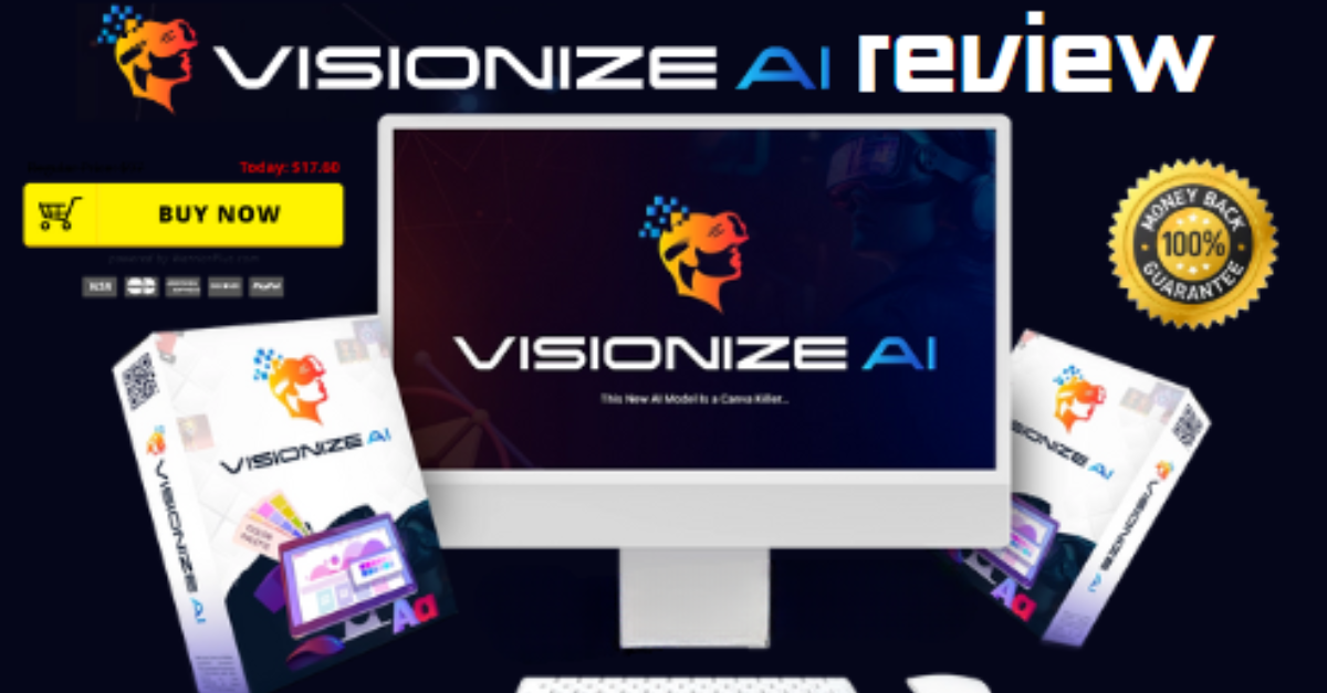 Visionize Ai dashboard creating a design and funnel in one click