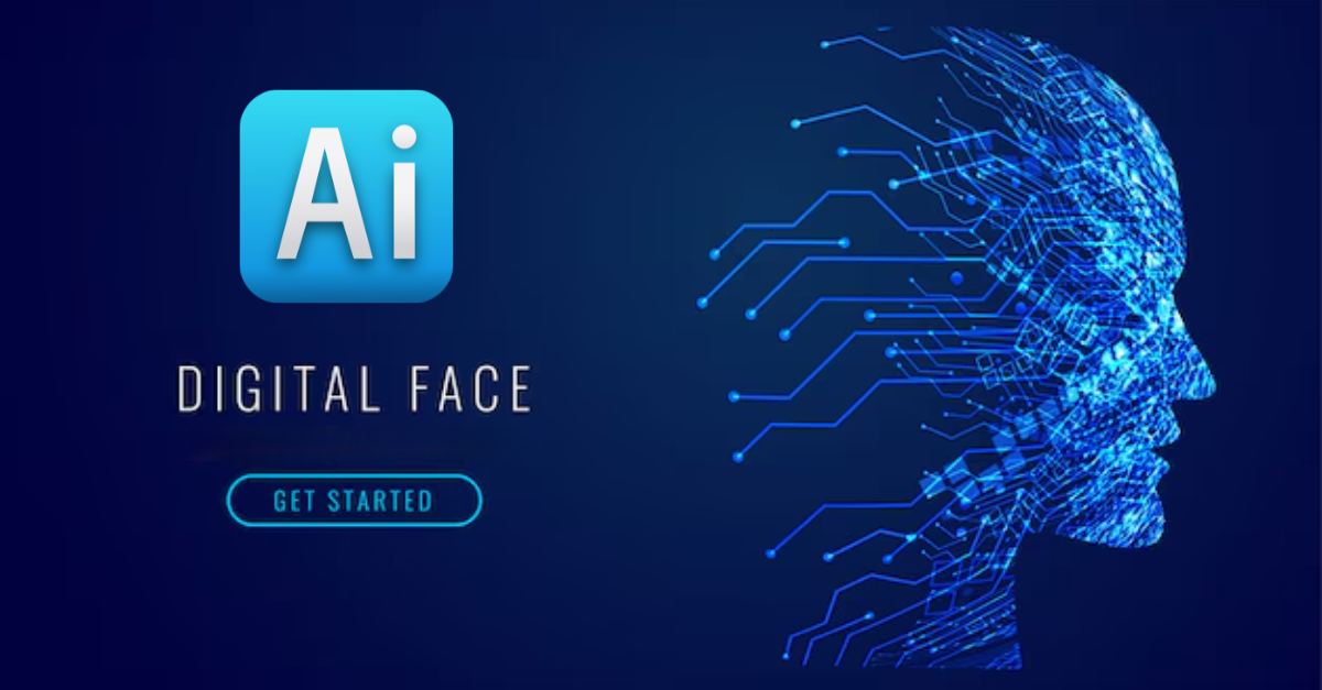 Digi~tal Face AI dashboard creating a face video with AI voice and script