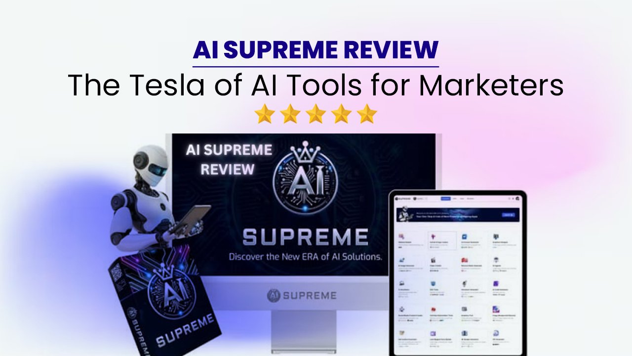 Ai Supreme all-in-one dashboard with AI tools