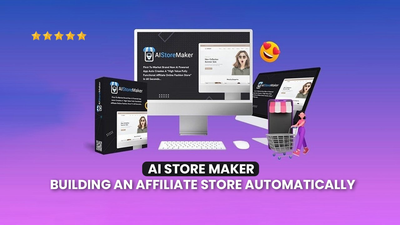 Ai Store Maker building an affiliate store automatically