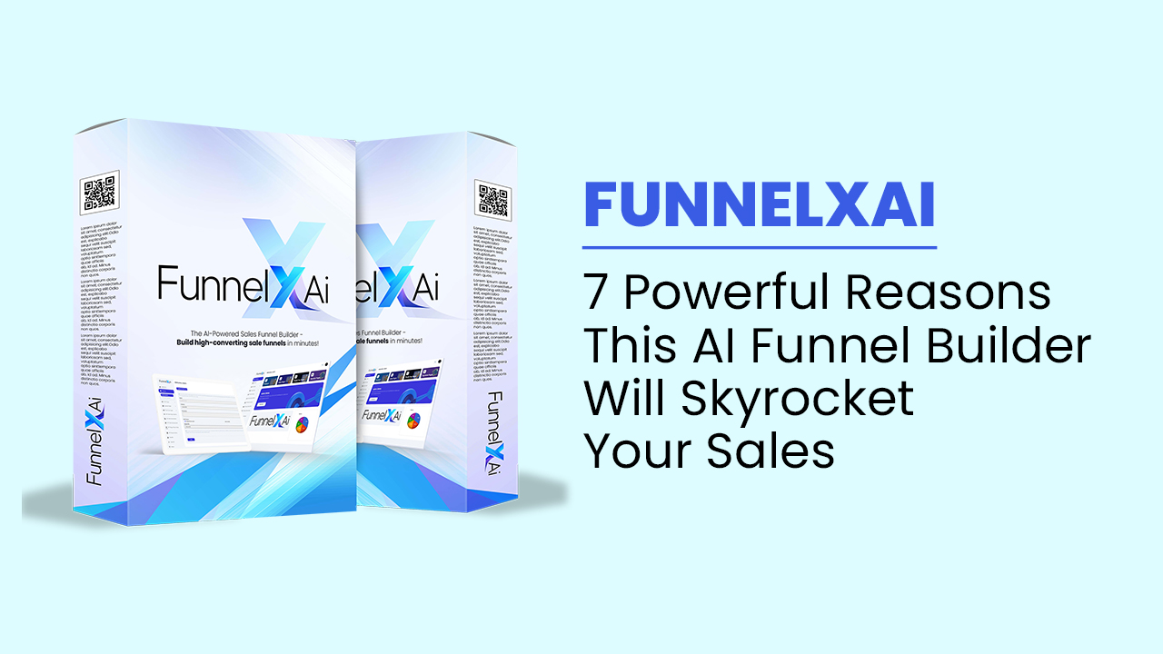 FunnelXAi dashboard creating a sales funnel with AI