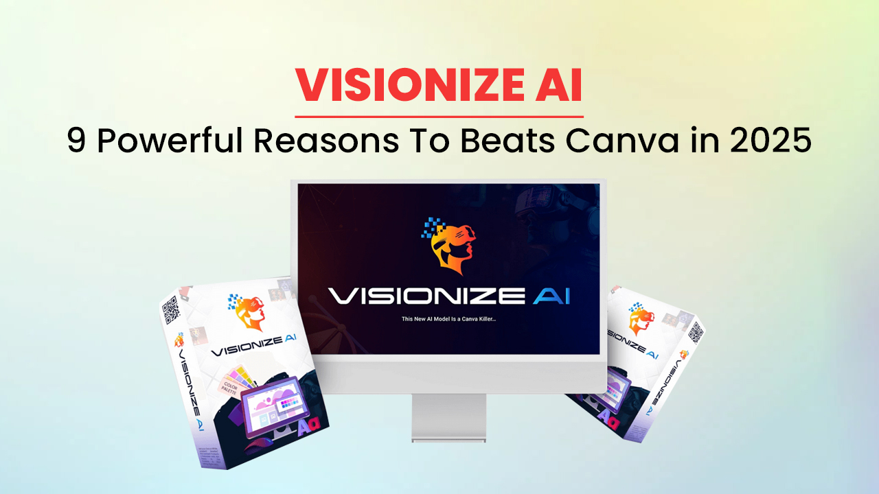 Visionize Ai – The Canva Killer AI Design Tool