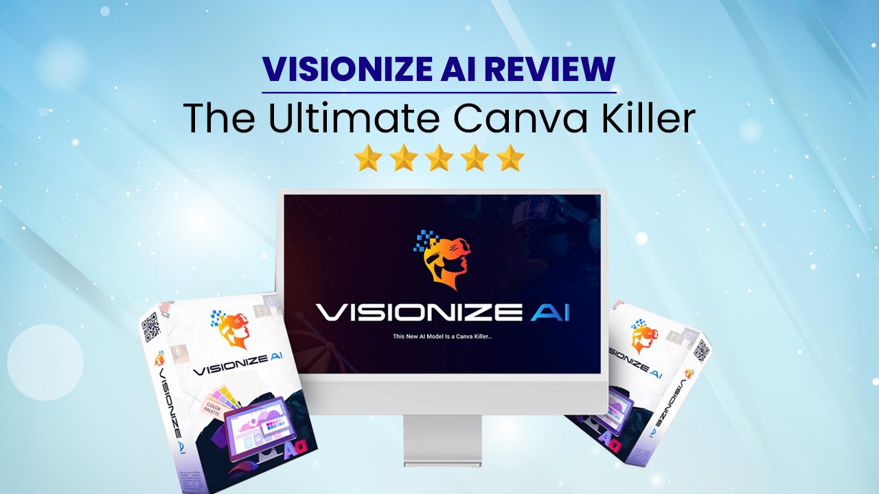 Visionize Ai graphic design dashboard in action