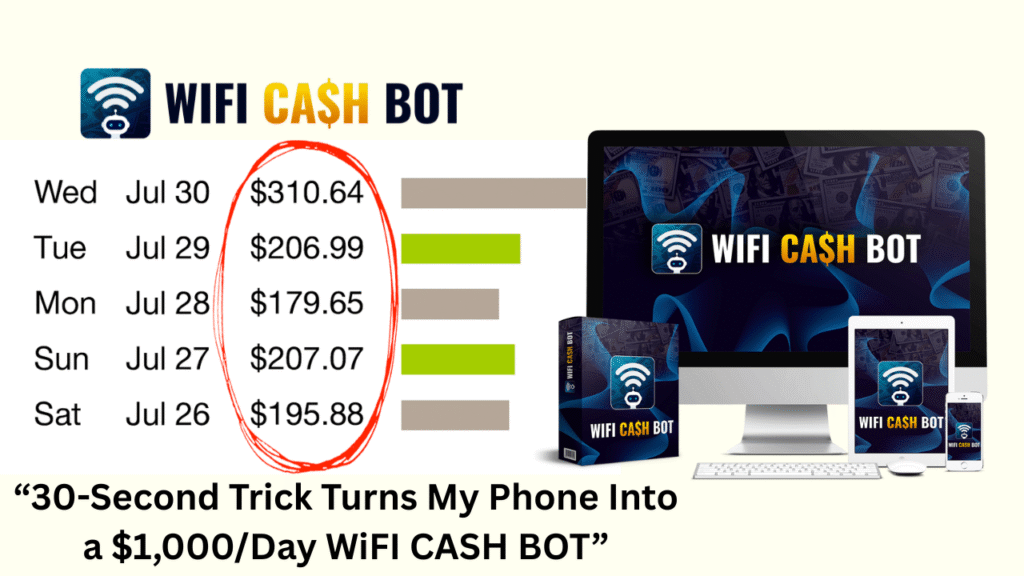 WIFI CASH BOT compared with other money-making bots