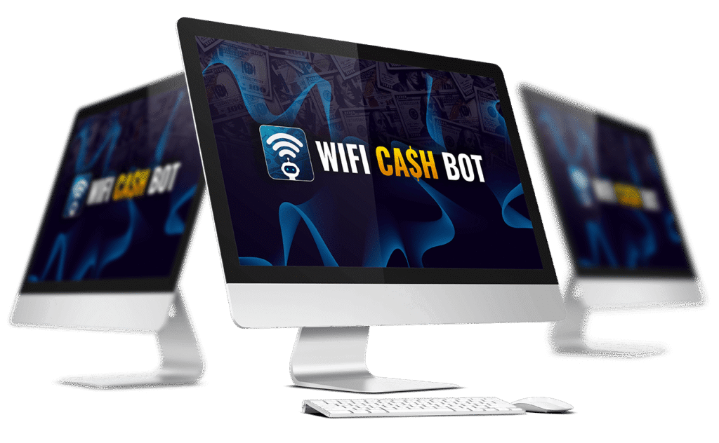 WIFI CASH BOT case study dashboard results