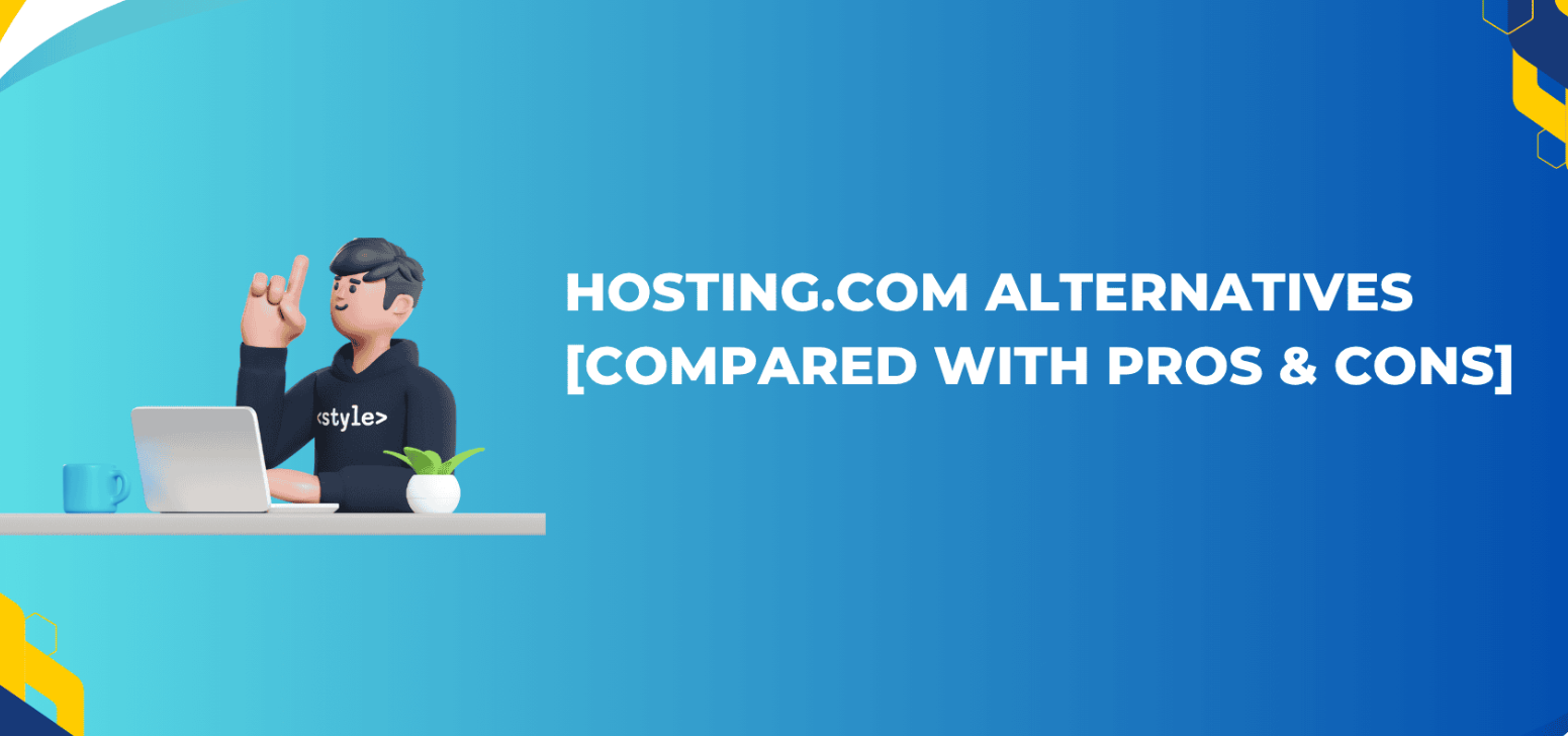 Hosting.com control panel showing site speed and SSL status