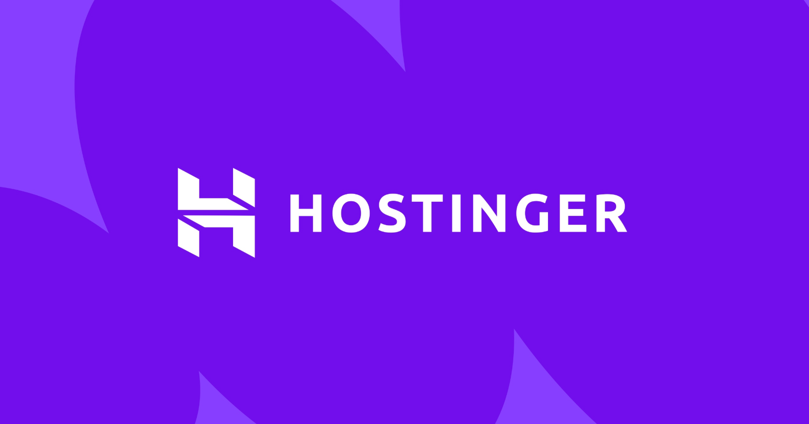 Hostinger hPanel dashboard on laptop screen