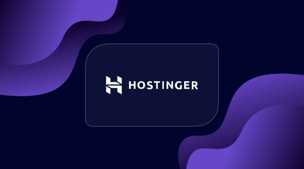 Hostinger web hosting dashboard 2025