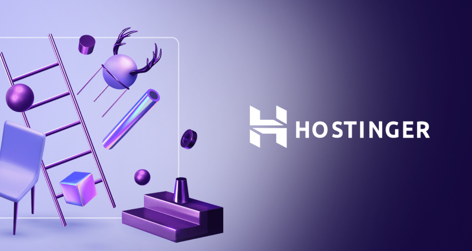 Hostinger dashboard on laptop and tablet