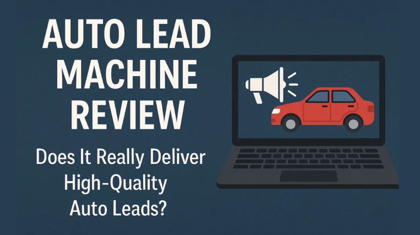 Auto Lead Machine dashboard interface for 2025