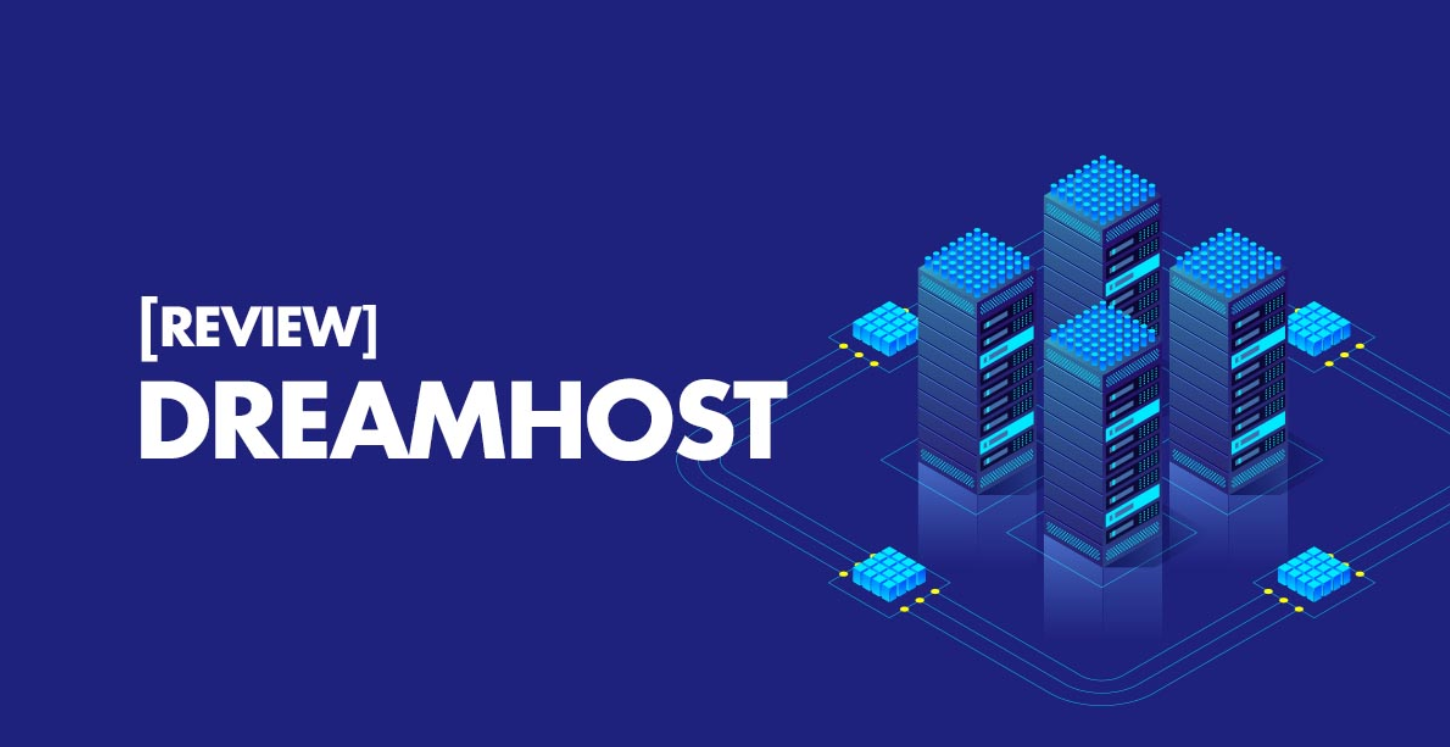 DreamHost 2025 hosting dashboard on laptop