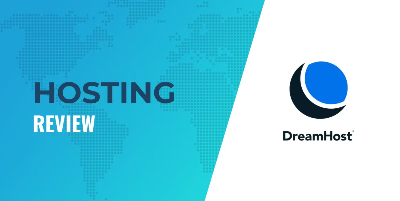 DreamHost dashboard on a laptop with cloud and eco-friendly icons