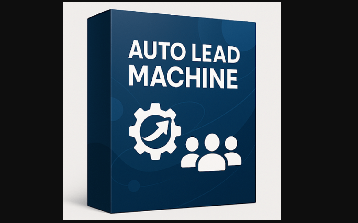 Auto Lead Machine AI dashboard automating marketing and lead generation 2025.