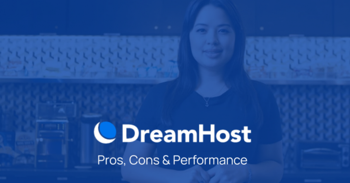 DreamHost web hosting dashboard 2025
