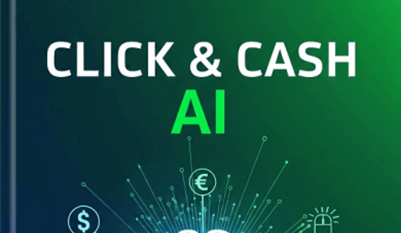 Click & Cash AI tools dashboard for online income